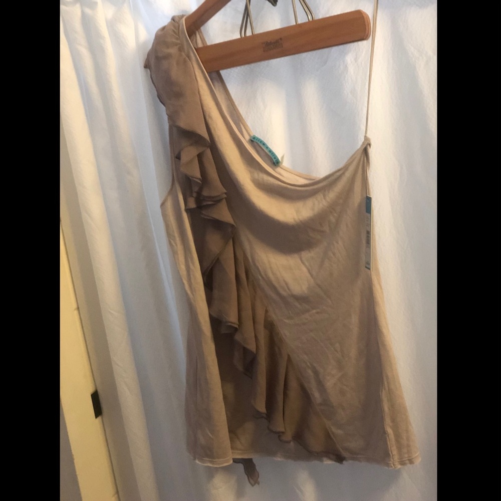 One sleeve Alice + Olivia by Stacey Bendet top